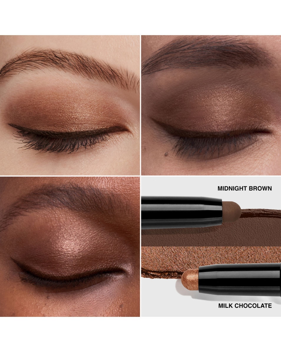 BOBBI BROWN EYESHADOW STICK Oogschaduw MILK CHOCOLATE/MIDNIGHT BROWN 3