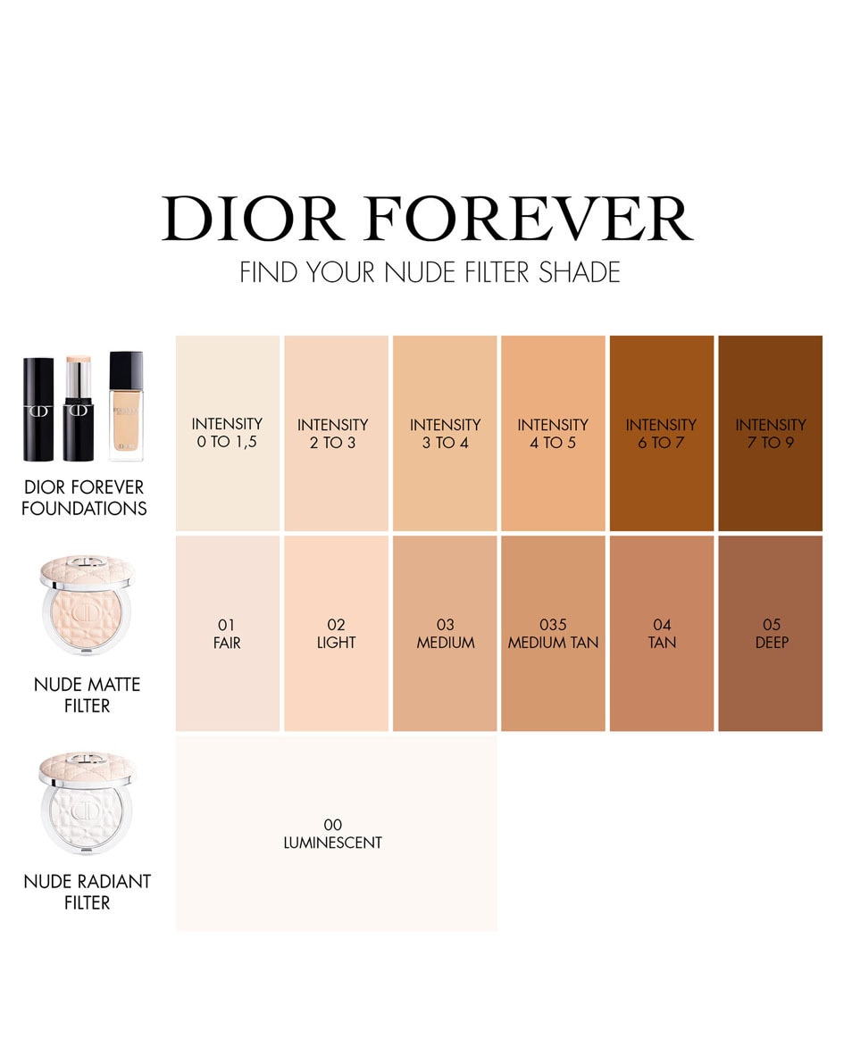 DIOR Dior Forever Nude Matte Filter - Blurring Setting Powder Poudre fixatrice floutante - fini mat lumineux 02 Light 3