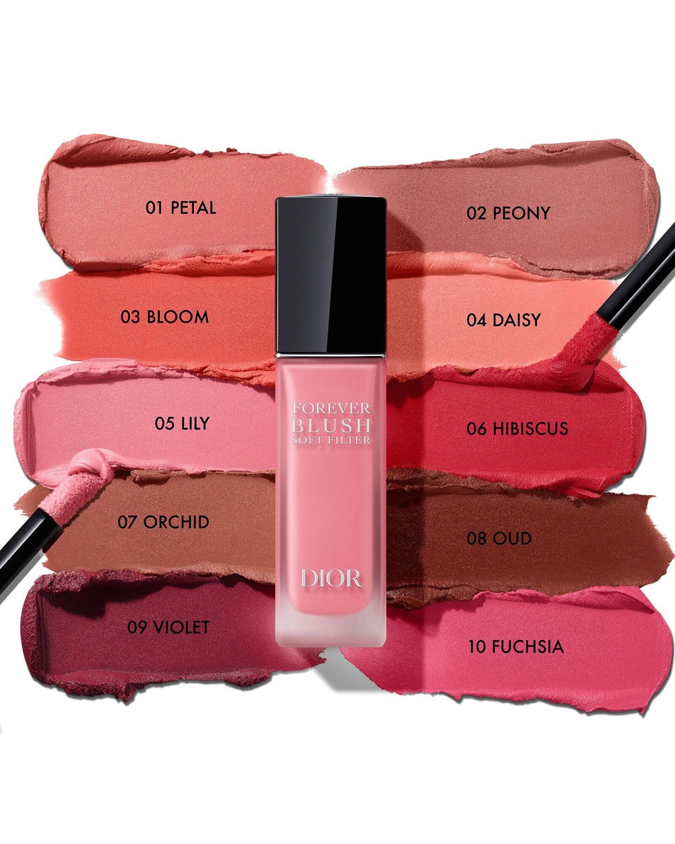 DIOR Dior Forever Blush Soft Filter Blush liquide fouetté - fini mat lumineux 06 Hibiscus 3
