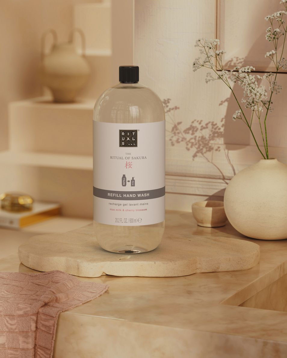 RITUALS The Ritual of Sakura Recharge Gel Lavant Pour Les Mains 600 ML 3