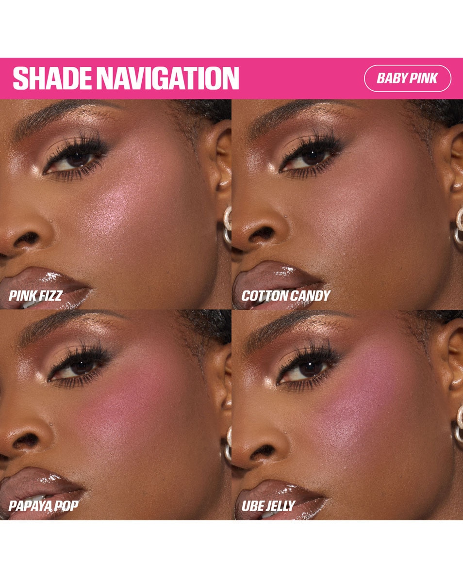 HUDA BEAUTY BLUSH FILTER Blurring Blushlighter Palette BABY PINK 3