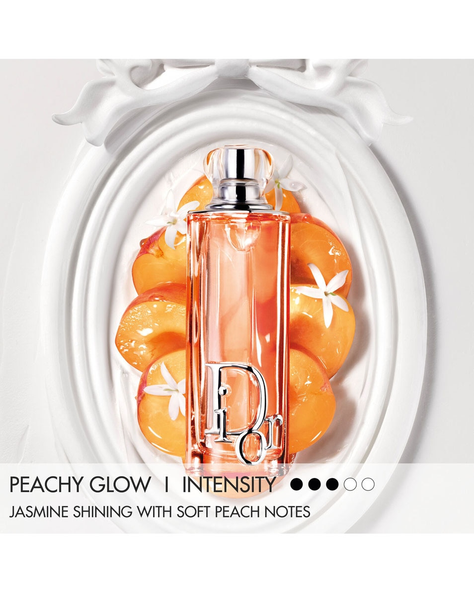 DIOR Dior Addict Peachy Glow - Eau de parfum Parfum pour femme gourmand - notes de jasmin et de pêche 50 ML