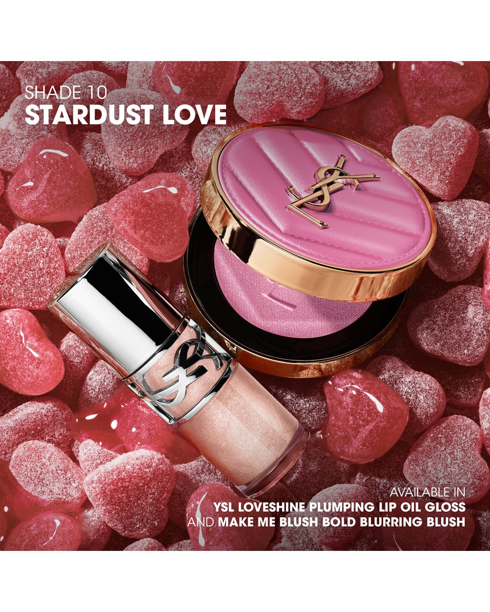 YVES SAINT LAURENT Make Me Blush Bold Blurring Blush En Poudre - Fard À Joues Ultra-Sensoriel Et Soyeux - Fini Pailleté 10 - Stardust Love 3