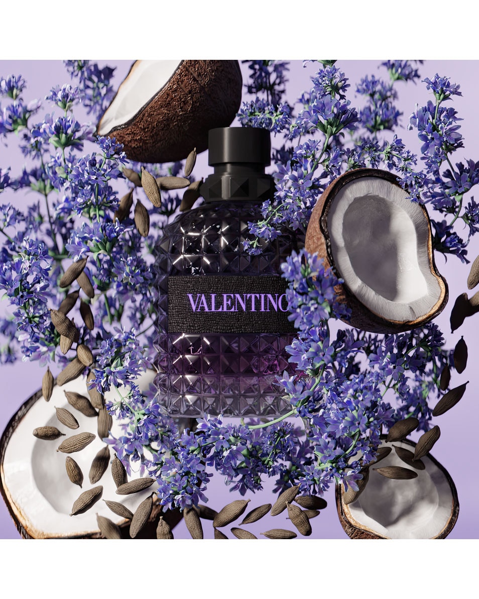 VALENTINO Born In Roma Uomo Purple Melancholia Eau De Toilette - Amberachtig Aromatisch Parfum Voor Mannen 100 ML