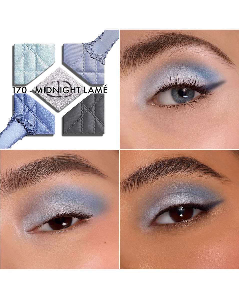 DIOR Diorshow 5 Couleurs – Limited Edition Eyeshadow Palette Palette yeux édition limitée - 5 fards à paupières 170 Midnight Lamé - Limited Edition 3