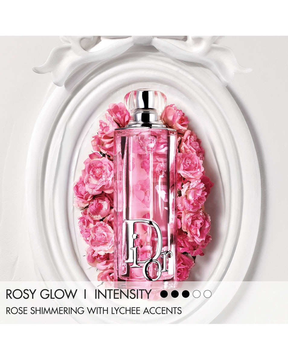 DIOR Dior Addict Rosy Glow - Eau de Parfum Gourmand parfum voor dames - noten van roos en lychee 100 ML
