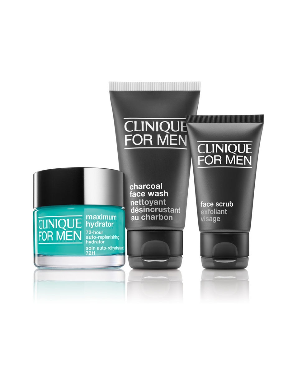 CLINIQUE Clinique For Men The Intense Hydration System Skincare Set 3 ST 3