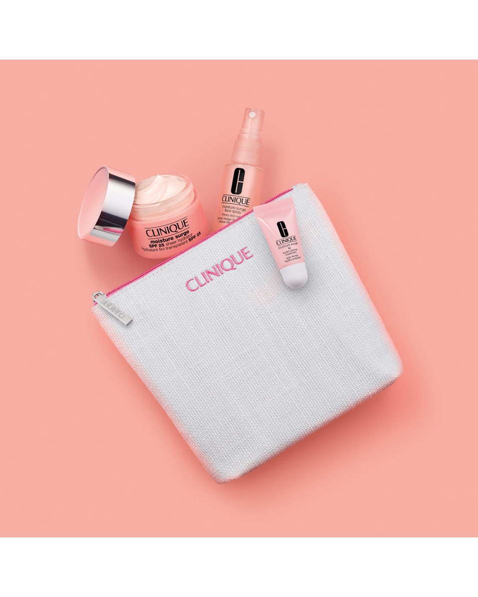 CLINIQUE Moisture Surge Hydrate + Protect Skincare Set 3 ST 3