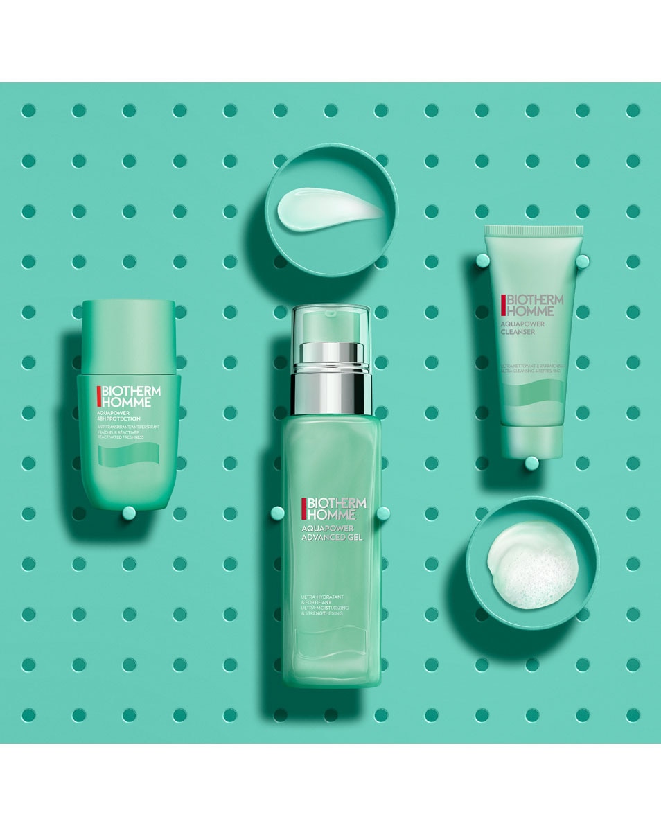 BIOTHERM Aquapower Classic Skin Fitness Set Voor Mannen: Splash Me If You Can – Aquapower Set 3 ST 3