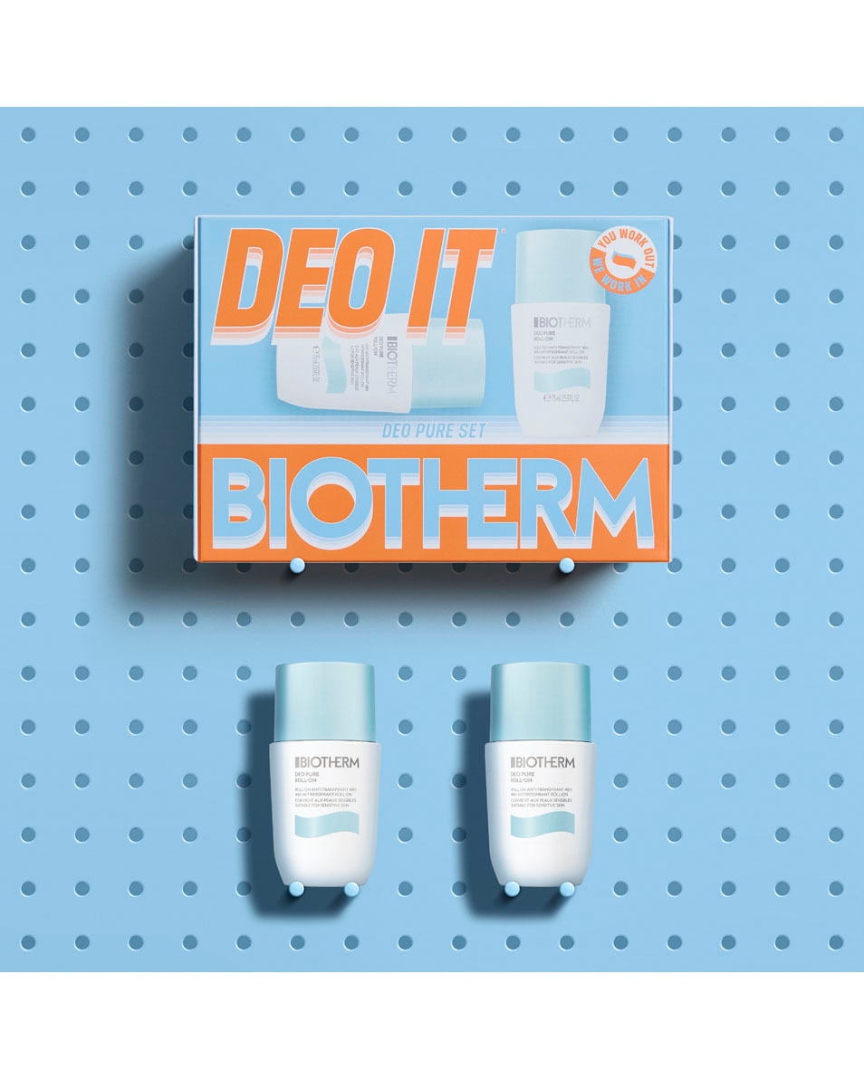 BIOTHERM Deo Pure Classic Skin Fitness Set Voor Het Lichaam: Deo It – Deo Pure Set 2 ST 3