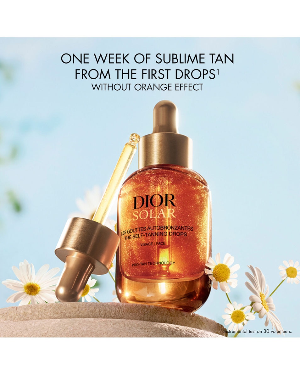 DIOR Dior Solar The Self-Tanning Drops Zelfbruinende druppels voor gezicht en hals 3