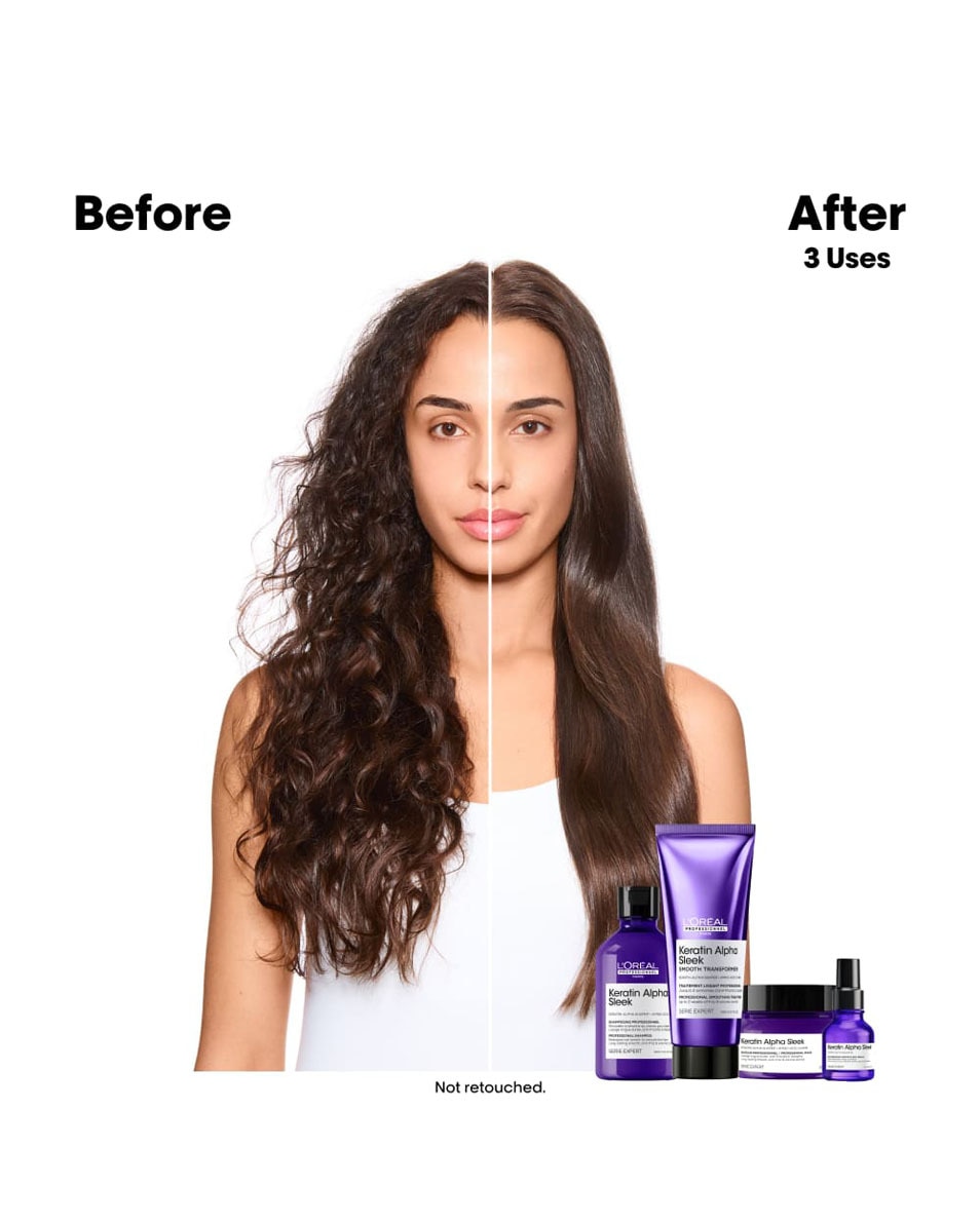 L'OREAL PROFESSIONNEL Keratin Alpha Sleek Smooth Transformer - Soin lissant 200 ML 3