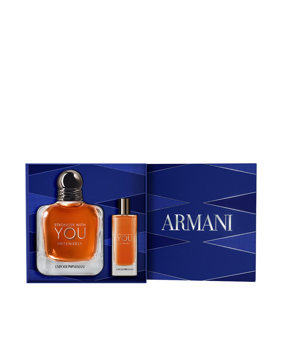 ARMANI Stronger With You Intensely Eau De Parfum Geschenkset - Fougère Amberachtig Parfum 2 ST 3