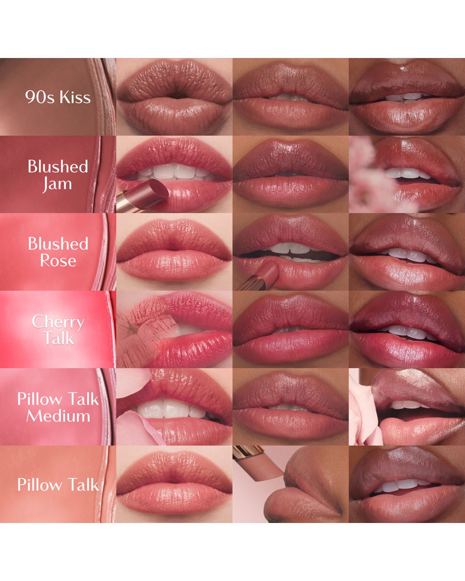 CHARLOTTE TILBURY PILLOW TALK BLUSH BALM LIP TINT BLUSHED JAM 3