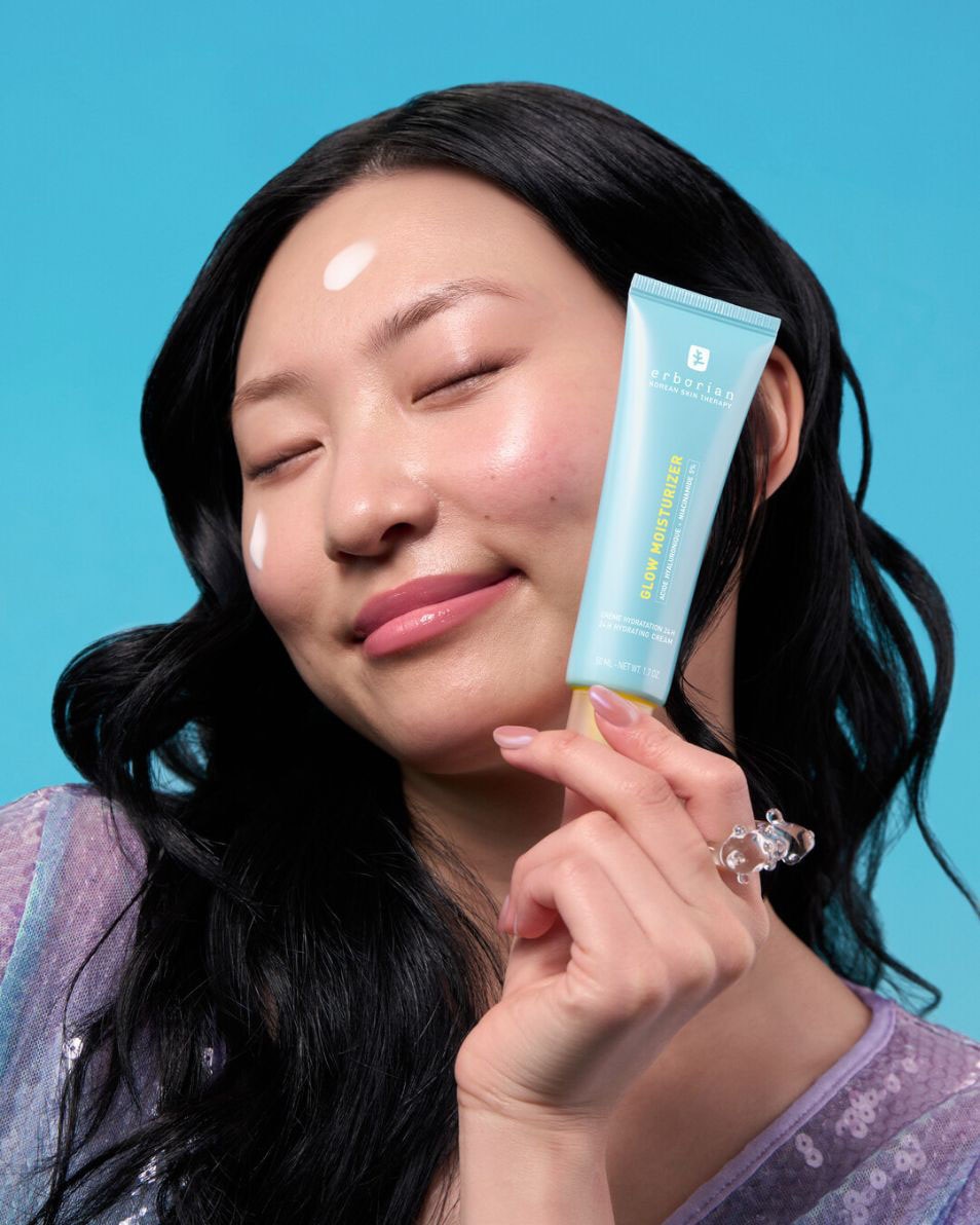 ERBORIAN GLOW MOISTURIZER 24-uurs hydraterende crème met 'glass skin'-effect 50 ML