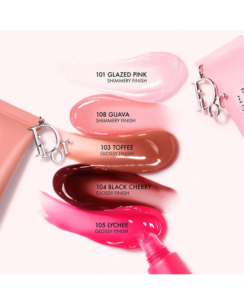 DIOR Dior Addict Lip Glow Butter Ultraglanzende lipverzorging - peptide + ceramide 108 GUAVA 3