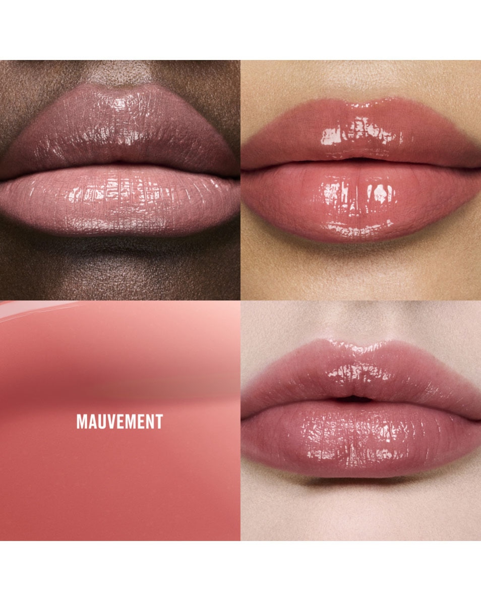 M.A.C LIPGLASS Cushion High-Pigment Oil Niet-plakkerige, hoogglanzende lipgloss Mauvement 3