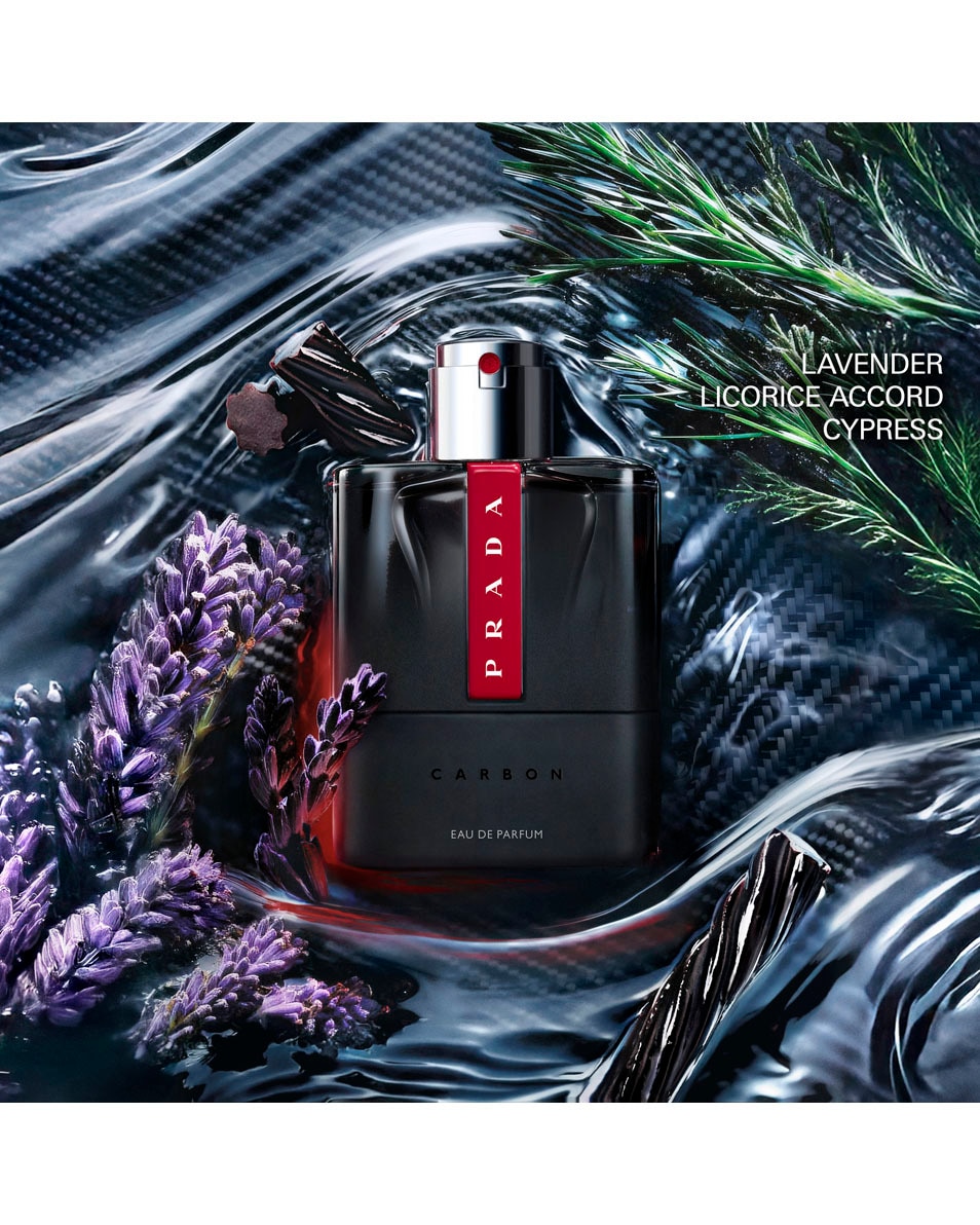 PRADA Luna Rossa Carbon Eau De Parfum - Navulbaar Parfum Voor Heren 50 ML 3