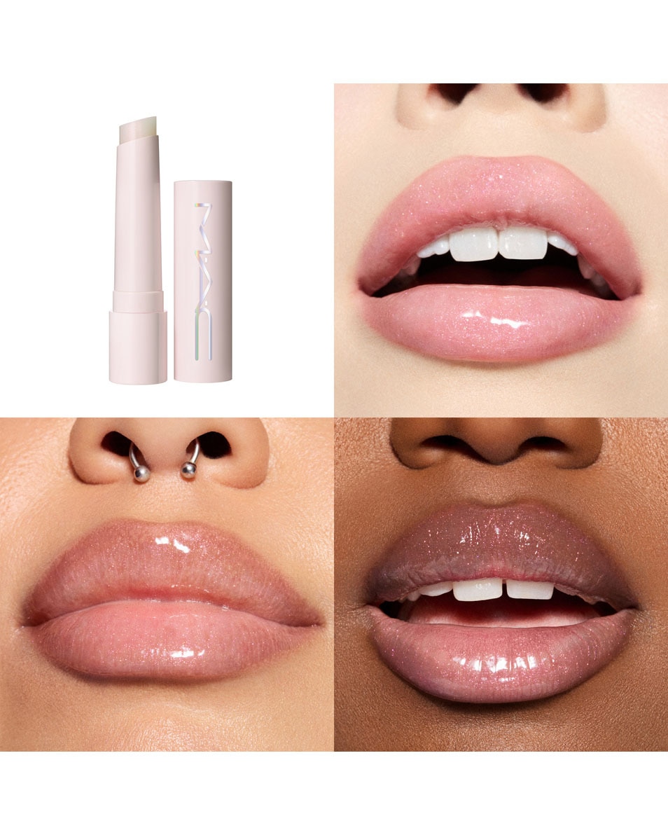 M.A.C Squirt Plumping Gloss Stick Shimmer Plumping Gloss Stick met Glitters Ruby Sparks 3