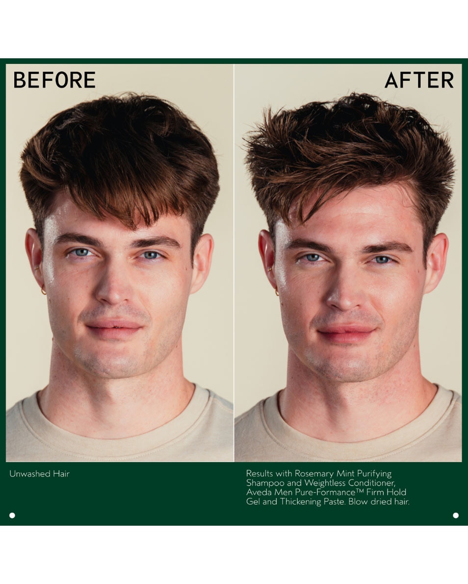 AVEDA Men Pure-Formance Thickening Clay Haarpasta voor volume en flexibele hold 75 ML 3