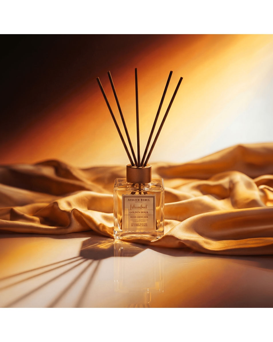 ATELIER REBUL Istanbul Golden Hour Geurstokjes 120 ML 3