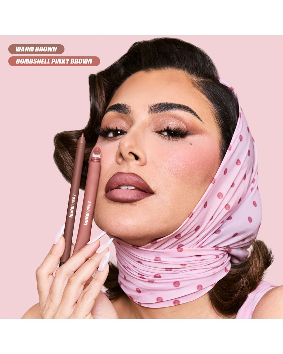 HUDA BEAUTY LIQUID MATTE MOUSSE SOFT BLUR LIP CREAM BABY PINK 3