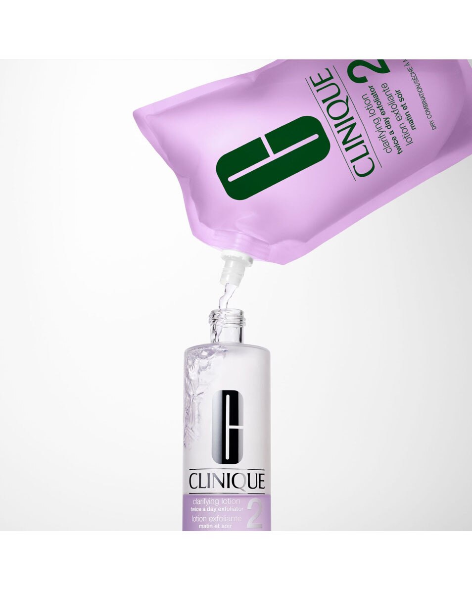 CLINIQUE All About Clean Navulling Exfoliating Lotion 2 – Droge tot gecombineerde huid 400 ML 3