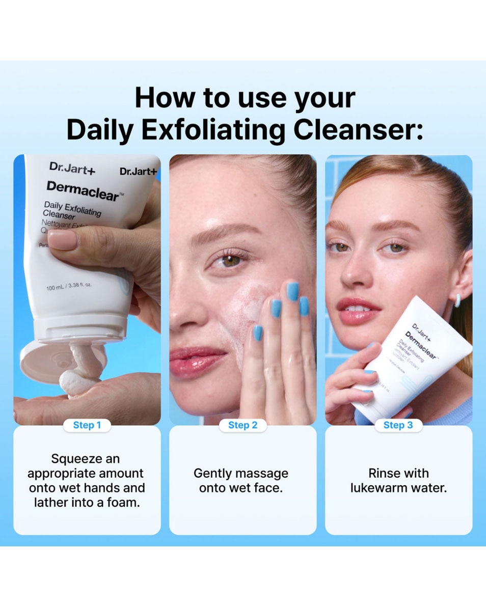 DR JART+ Dermaclear Daily Exfoliating Cleanser Dagelijkse Exfoliërende Reiniger 100 ML
