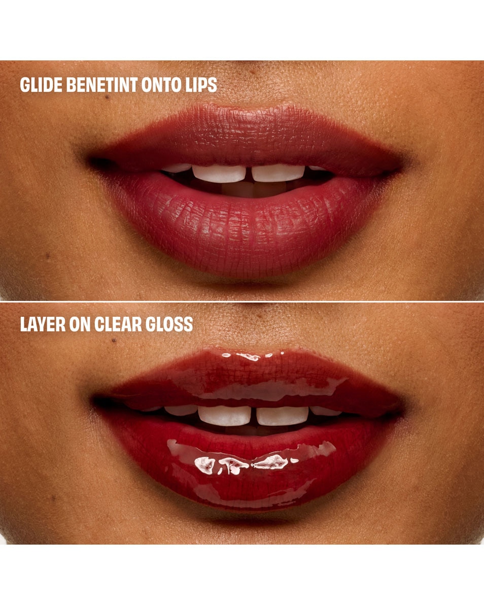 BENEFIT COSMETICS Pocket Pal Duo Liptint & Gloss Dark Cherry 3