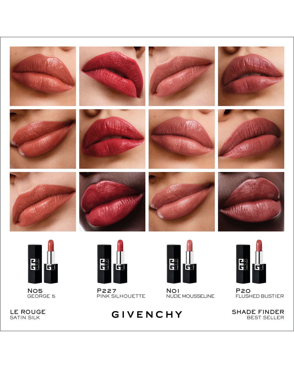 GIVENCHY COSMETICS LE ROUGE SATIN LE ROUGE SATIN SILK N16 3