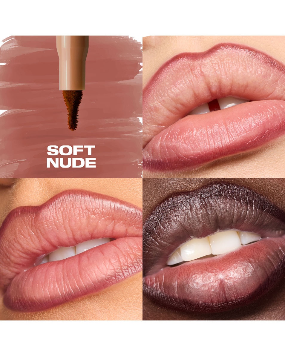 HUDA BEAUTY BLUSHED NUDES LIP & CHEEK SET 3 ST 3