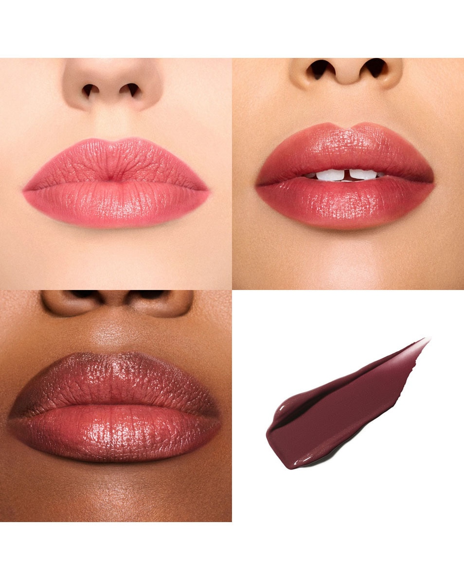 M.A.C Lustreglass Sheer-Shine Lipstick Zijdezachte, glanzende lippenstift Kissing Strangers 3
