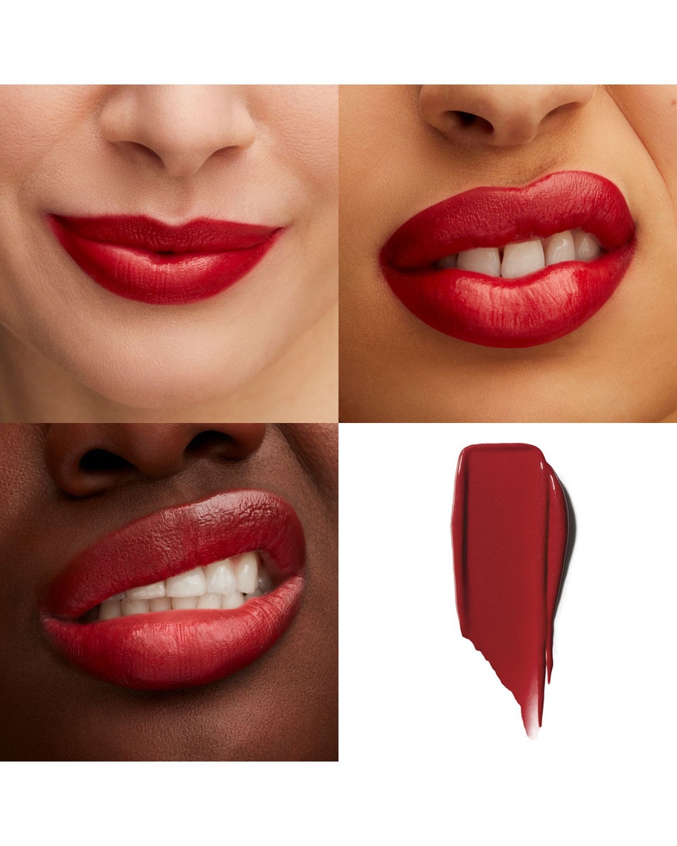 M.A.C Lustreglass Sheer-Shine Lipstick Zijdezachte, glanzende lippenstift LADY BUG 3