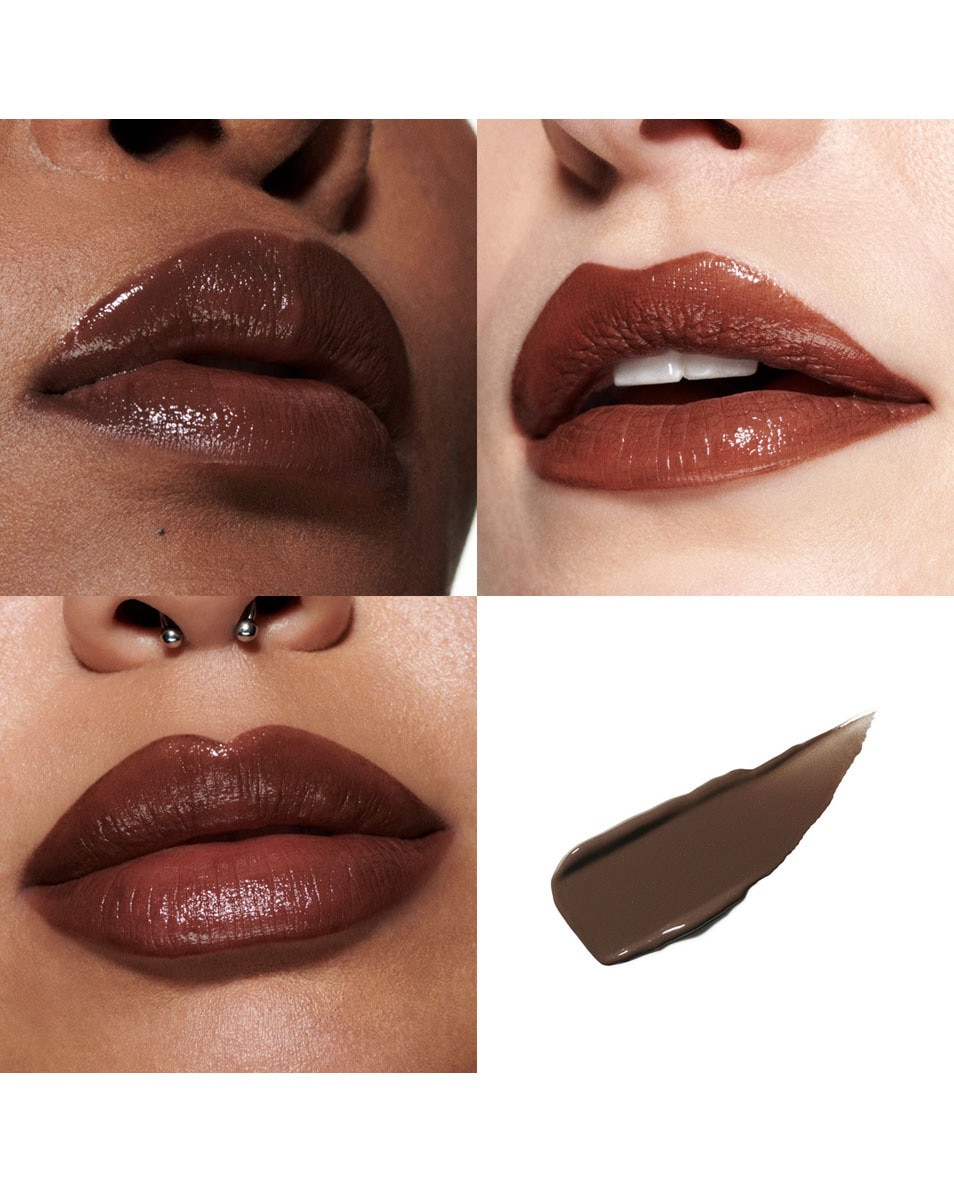 M.A.C Lustreglass Sheer-Shine Lipstick Zijdezachte, glanzende lippenstift UNCENSORED 3