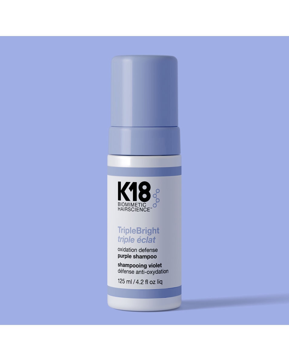 K18 Silver Shampoo Triple éclat shampooing violet 125 ML 3