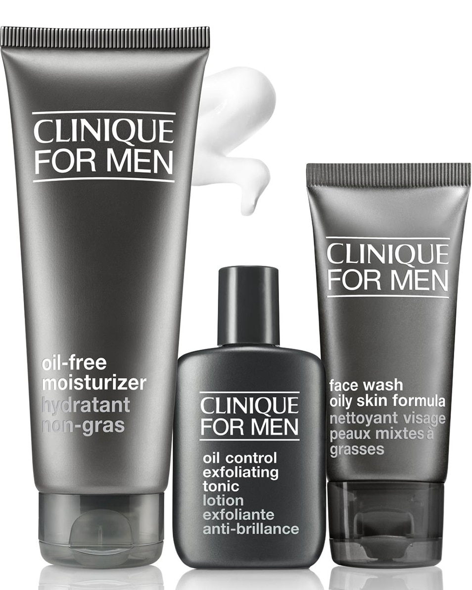 CLINIQUE CLINIQUE FOR MEN™ OIL CONTROL EXFOLIATING TONIC EXFOLIËRENDE LOTION - GEMENGDE TOT VETTE HUID - 3-STEP SYSTEM 200 ML 3