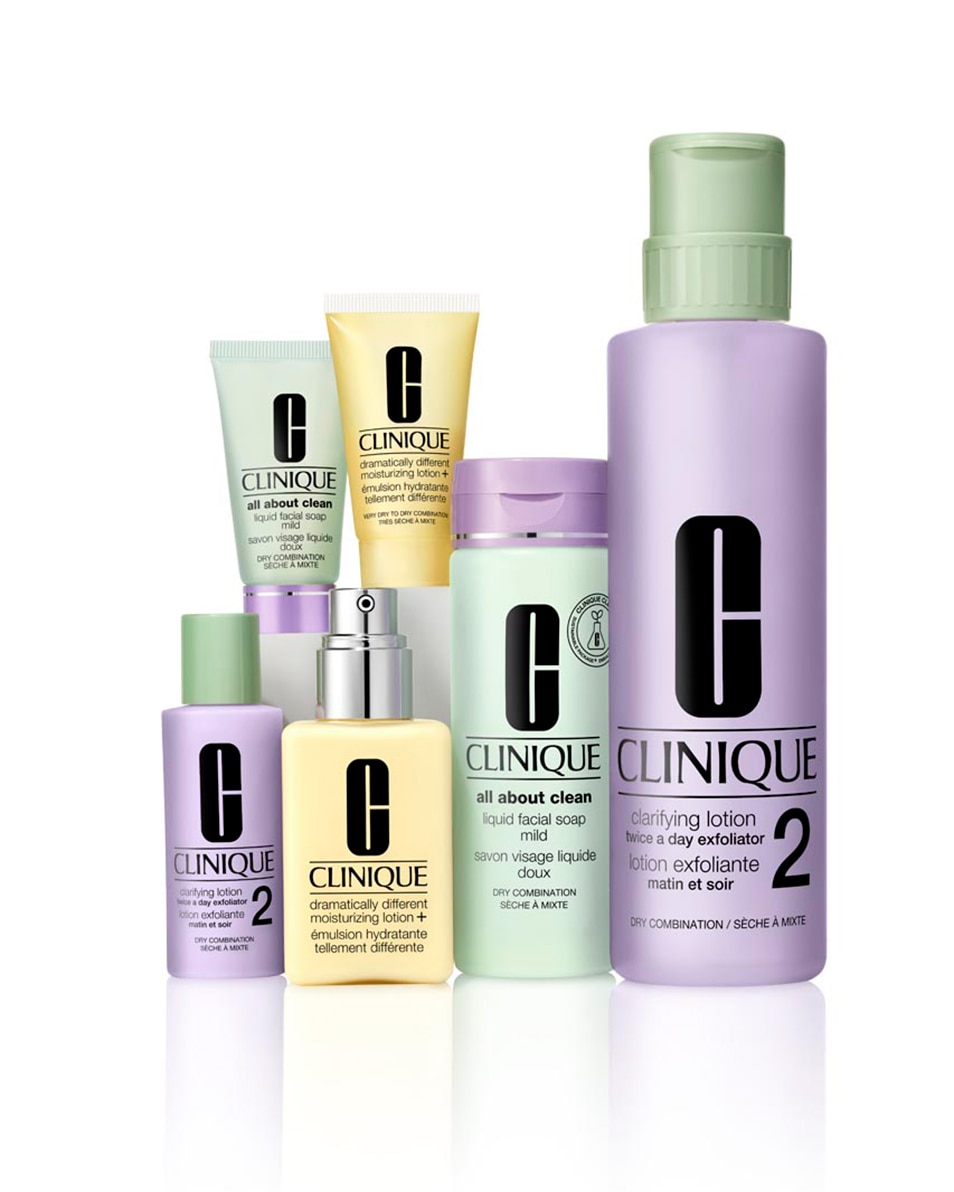 NETTOYANT VISAGE - PEAU SÈCHE À MIXTE - 3-STEP SYSTEM