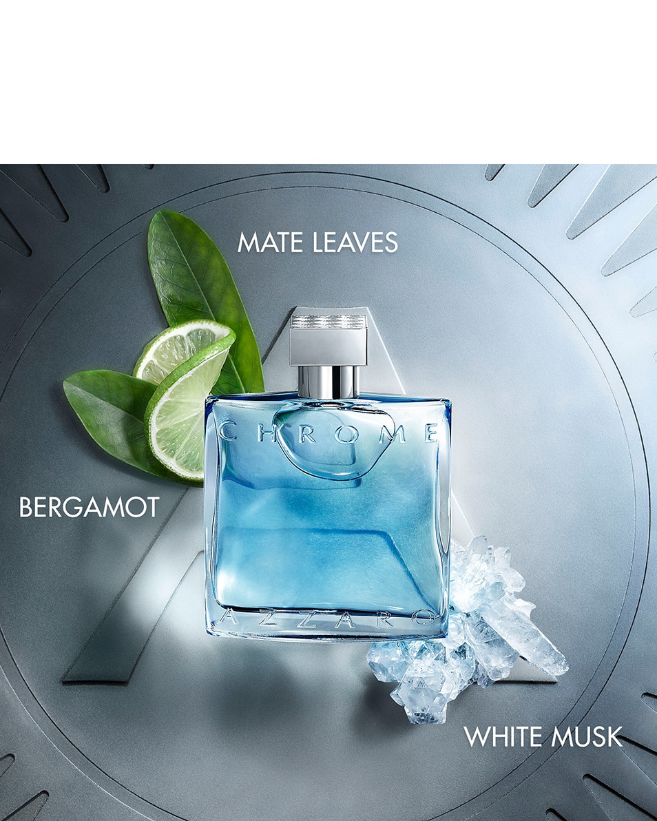 AZZARO CHROME EAU DE TOILETTE MANNEN 200 ML 3