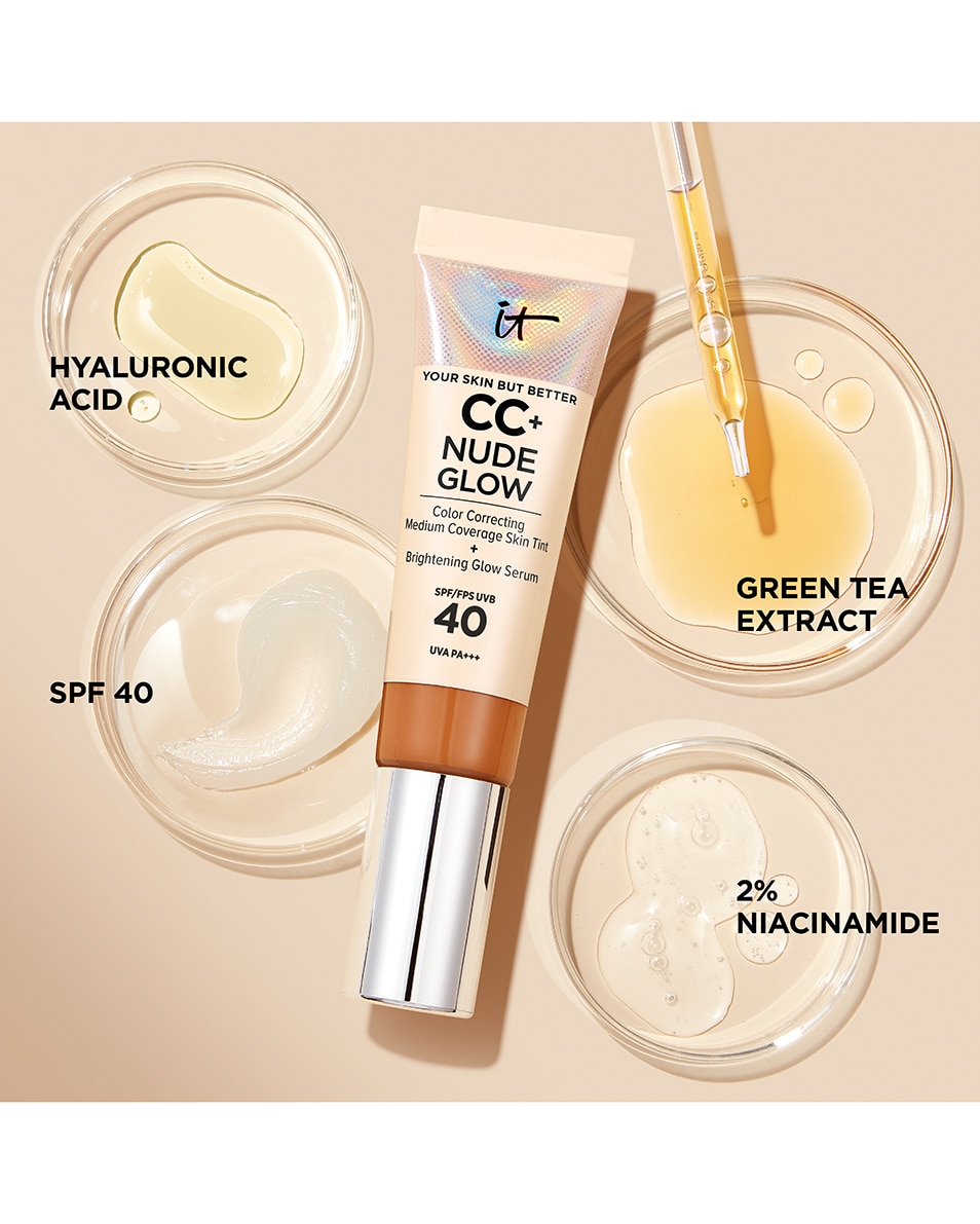 IT COSMETICS Your Skin But Better CC+ Nude Glow Cream SPF 40 Fair Ivory 6