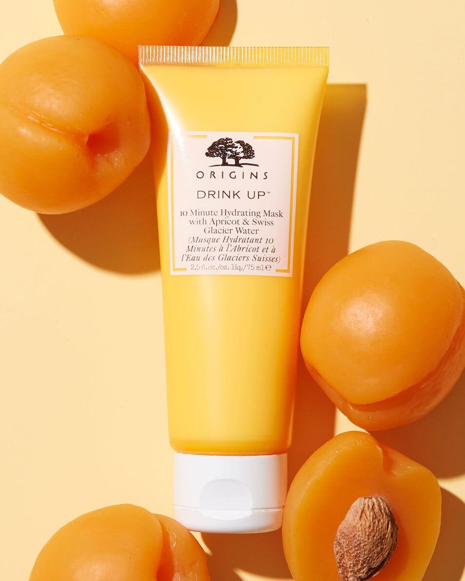 MASQUE HYDRATANT 10 MINUTES À L'ABRICOT ET À L'ABRICOT ET À L'EAU DES GLACIERS