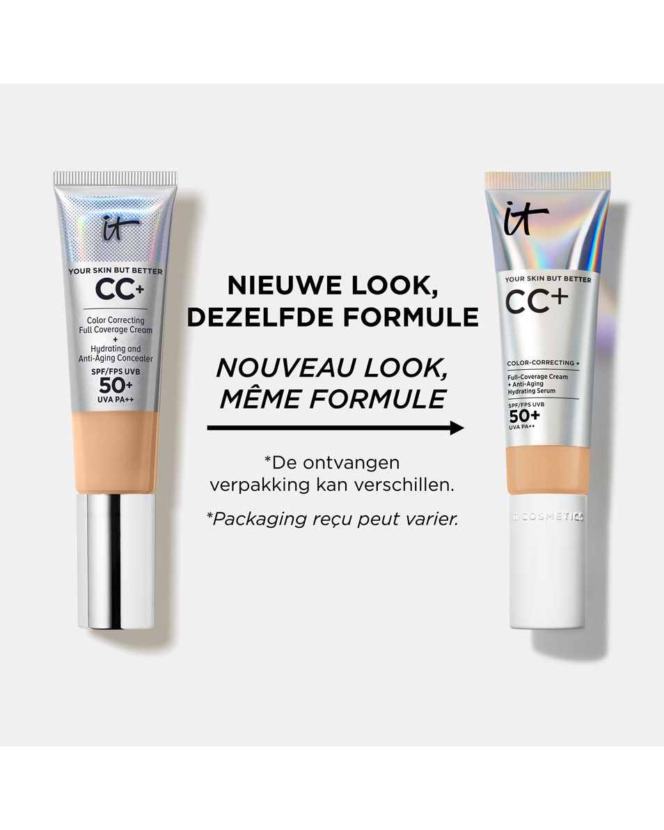 IT COSMETICS YOUR SKIN BUT BETTER CC+ CREME SPF 50+ Medium Tan 4