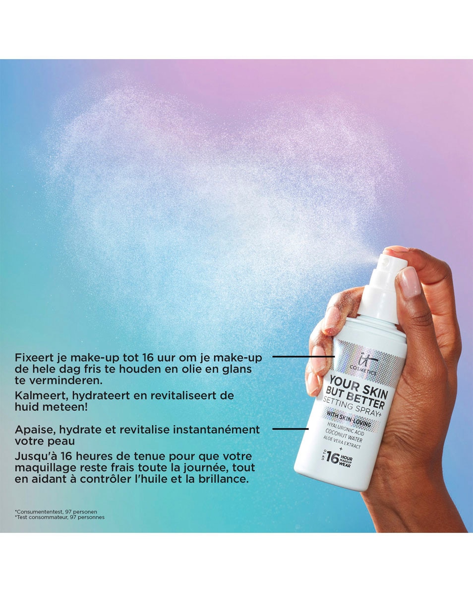 IT COSMETICS YOUR SKIN BUT BETTER SETTING SPRAY+ MAKE UP SETTING SPRAY 100 ML 4