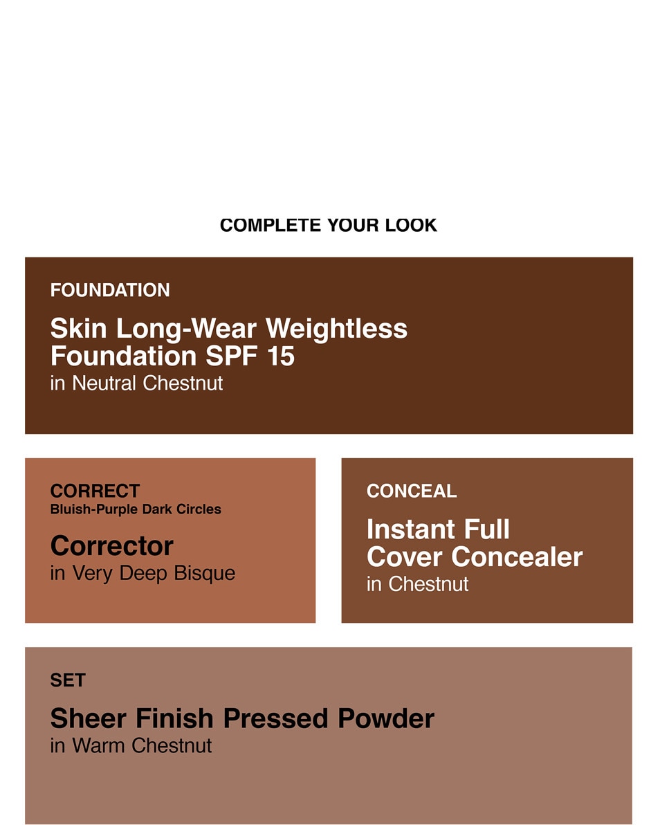 BOBBI BROWN Skin Long-Wear Weightless Foundation SPF15- FINI MAT NATUREL- LONGUE TENUE DE 16H NEUTRAL CHESTNUT 4