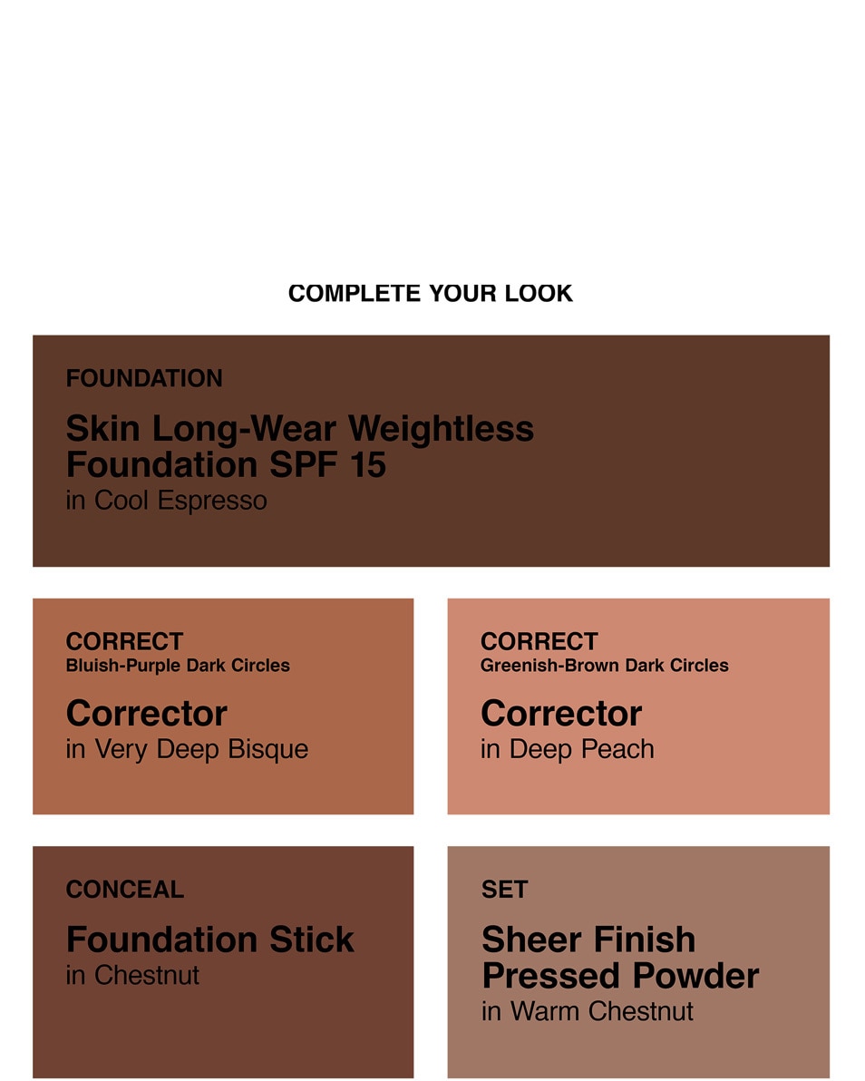 BOBBI BROWN SKIN LONGWEAR WEIGHTLESS FOUNDATION SPF15- MATTE FINISH- 16U LANGHOUDEND COOL ESPRESSO 4