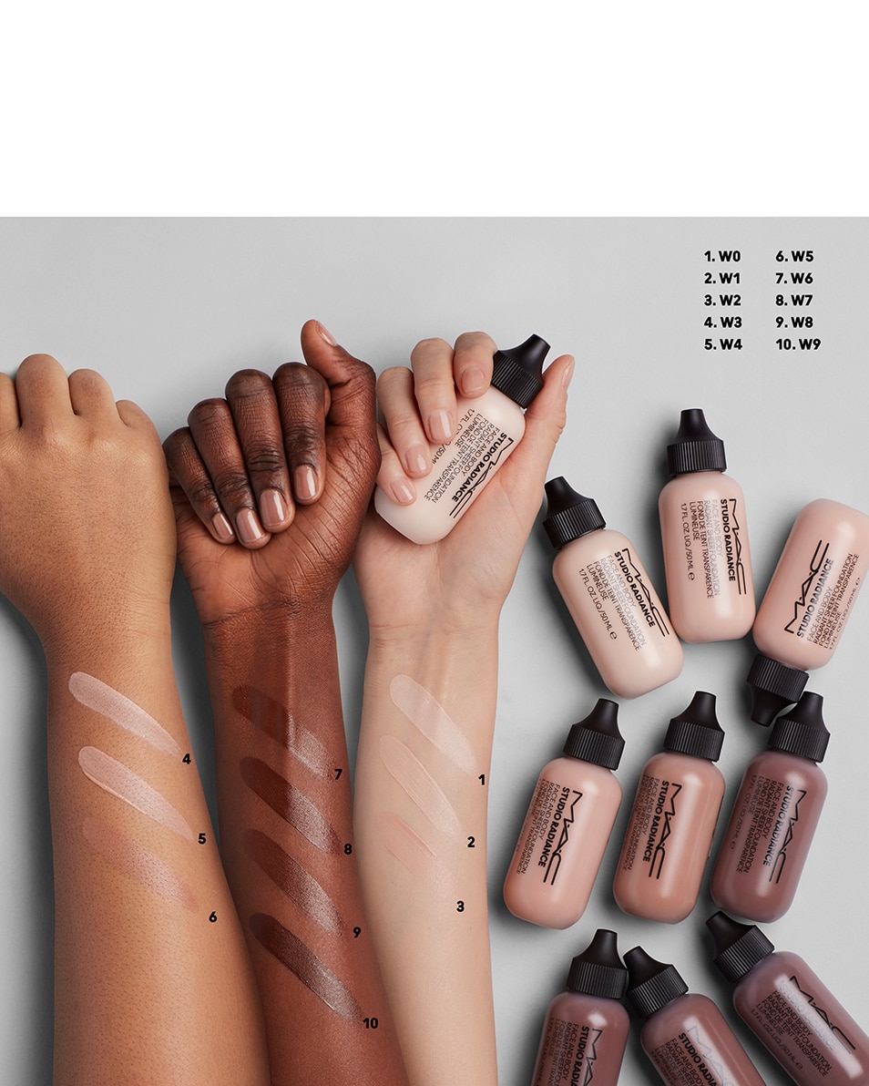 M.A.C STUDIO RADIANCE FACE AND BODY FOUNDATION RADIANT SHEER LANGHOUDENDE FOUNDATION-WATERPROOF-VOOR ALLE HUIDTYPEN W7 4