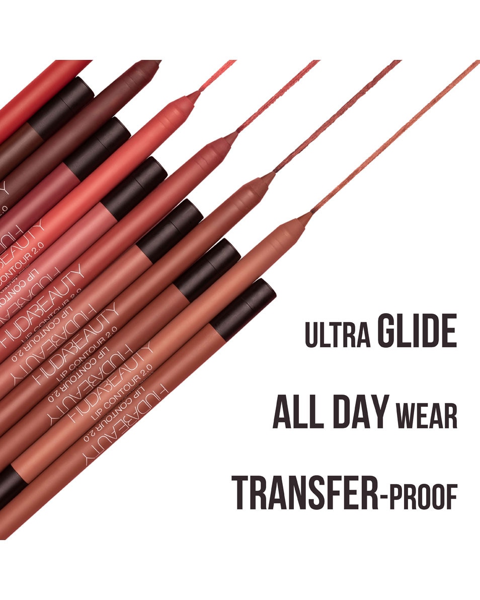 HUDA BEAUTY LIP CONTOUR LIP LINER Pinky Brown 4