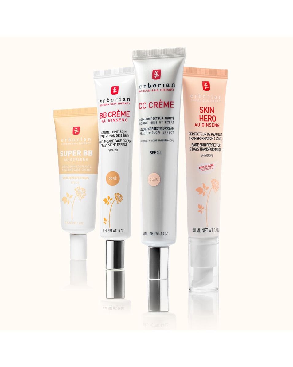 ERBORIAN SUPER BB CRÈME DE TEINT-SOIN COUVRANTE DORE 4