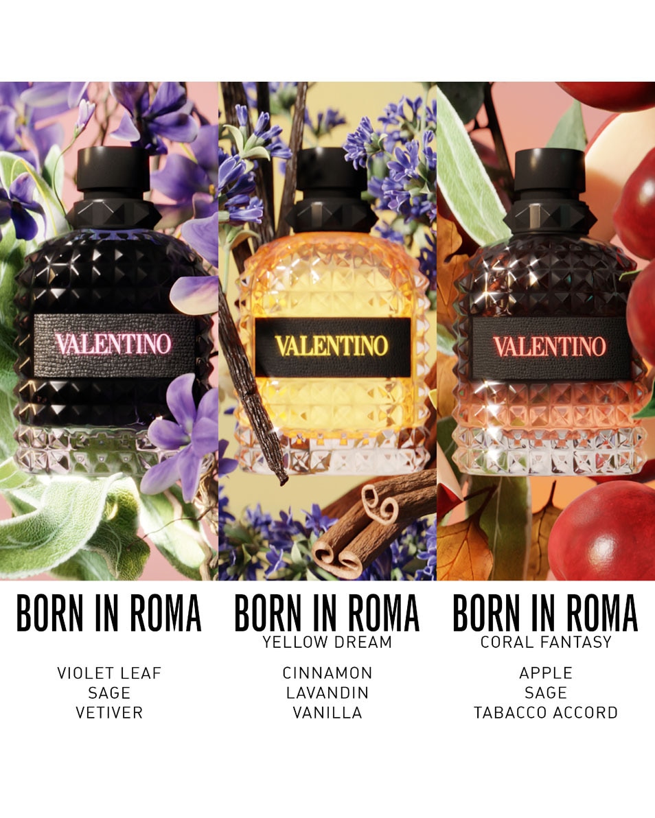 VALENTINO BORN IN ROMA CORAL FANTASY UOMO EAU DE TOILETTE MANNEN 50 ML 4