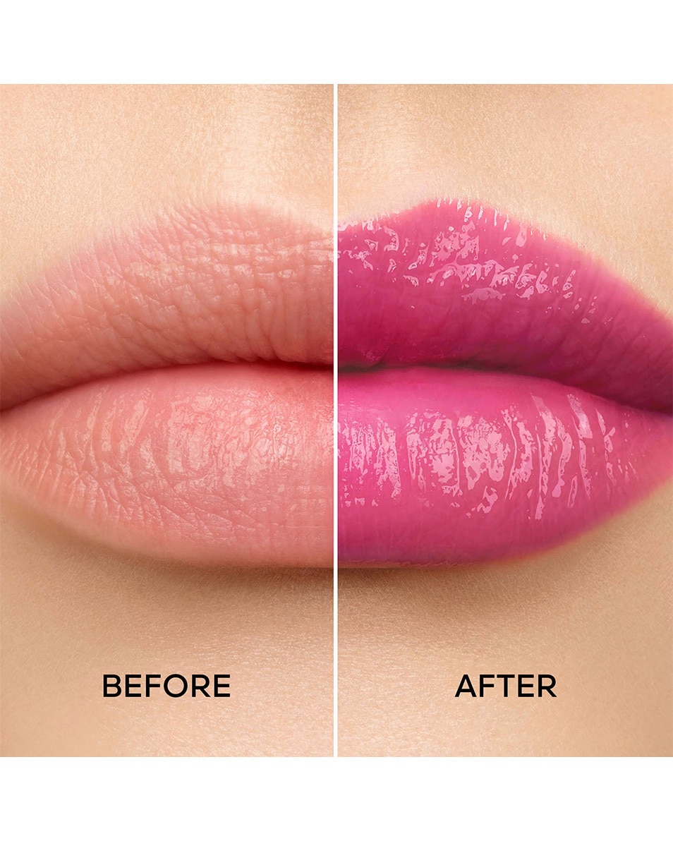 GUERLAIN KISS KISS BEE GLOW BAUME TEINTÉ INFUSÉ AU MIEL 98% D'ORIGINE NATURELLE 809 LAVENDER GLOW 4