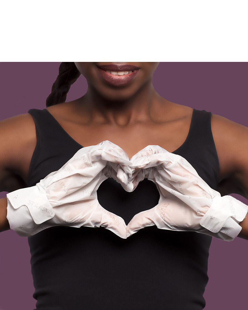 HOLLYWOOD HAND MODEL™ NOURISHING HAND MASK GLOVES